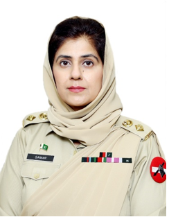 Lt Col Samar Fatima